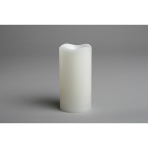 tagltd 3X6 Light-Up Led Pillar Candle With 5 Hour Timer Flameless Dripless Reusable For Home Decor Wedding Parties - 1 of 4