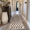 World Rug Gallery Contemporary Checkered Indoor Area Rug - 2 of 4