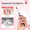 SAVILAND Acrylic Nail Brush Professional: Size 6,8,10 Nail Brushes. (Black) - 4 of 4