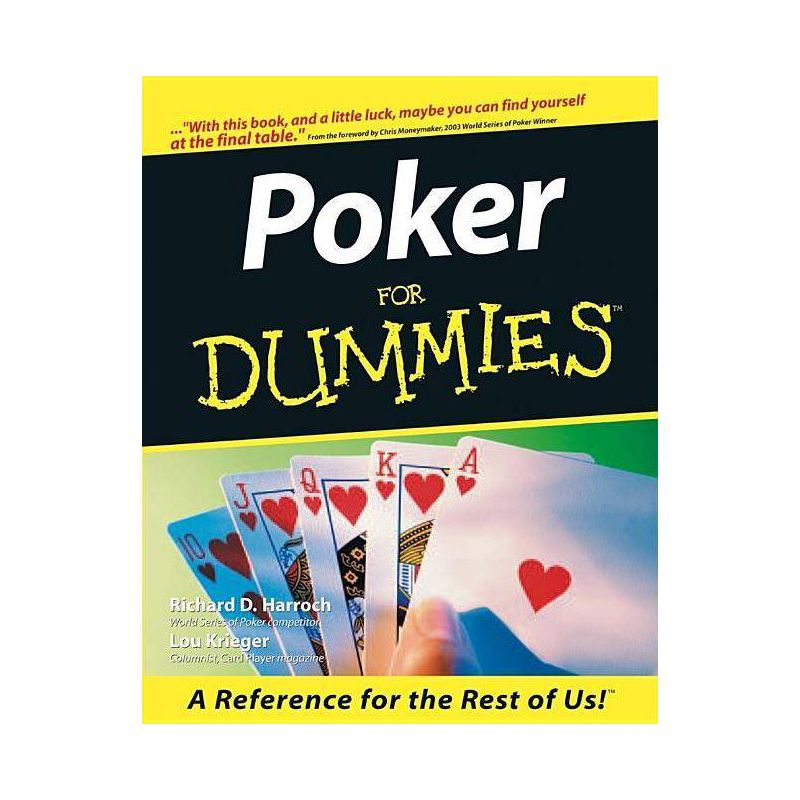 Poker for Dummies - (For Dummies) by  Richard D Harroch & Lou Krieger (Paperback), 1 of 2