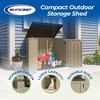 Suncast 34-cubic Feet Durable All-weather Uv-resistant Lockable ...