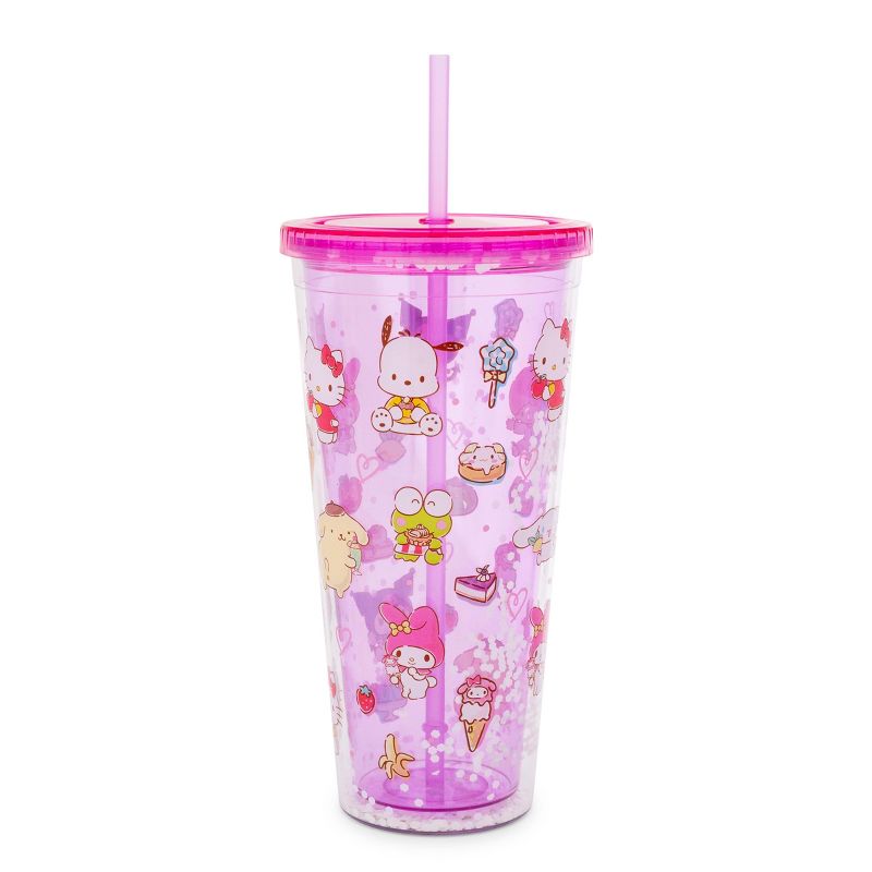 Silver Buffalo Sanrio Hello Kitty and Friends Toss Confetti Carnival Cup | Holds 32 Ounces, 2 of 10