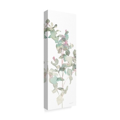 Trademark Fine Art -Danhui Nai 'Eucalyptus II White Crop' Canvas Art