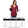 Women’s Maternity Shirts Long Sleeve Pregnancy Tops for Women Casual V Neck Tunic Blouse Clothes with Button - 3 of 4
