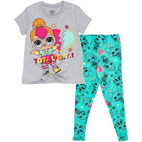 Girls L.o.l. Surprise! X Mia Belle Girls Diva Legging Set - Mia Belle  Girls, 7y : Target