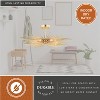 VAXCEL Nikko Mid-Century Modern Semi Flush Mount Ceiling Light - 4 of 4