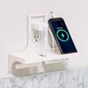The Lakeside Collection Wall Outlet Cover Storage Shelf - Kitchen or Bathroom - 3 of 4
