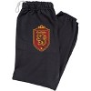 Harry Potter Hogwarts Alumni Crest Mens Jogger Sweatpants Black - 2 of 4
