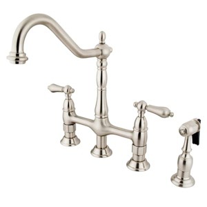 Heritage  KS1278ALBS 8" Kitchen Bridge Faucet with KS1278ALBS - 1 of 1