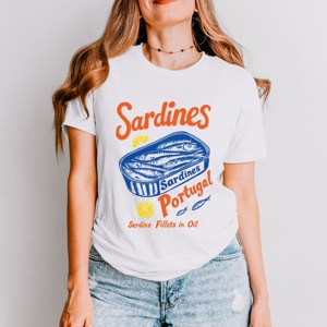 Simply Sage Market Sardines Portugal Short Sleeve Tee - 1 of 4