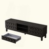 KIGFTSOD TV Stand for TVs up to 75" - Media Console with 4 Drawers, Entertainment Center with Storage for Living Room, Bedroom - 2 of 4