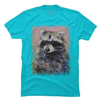 Men's Design By Humans RACCOON By creese T-Shirt