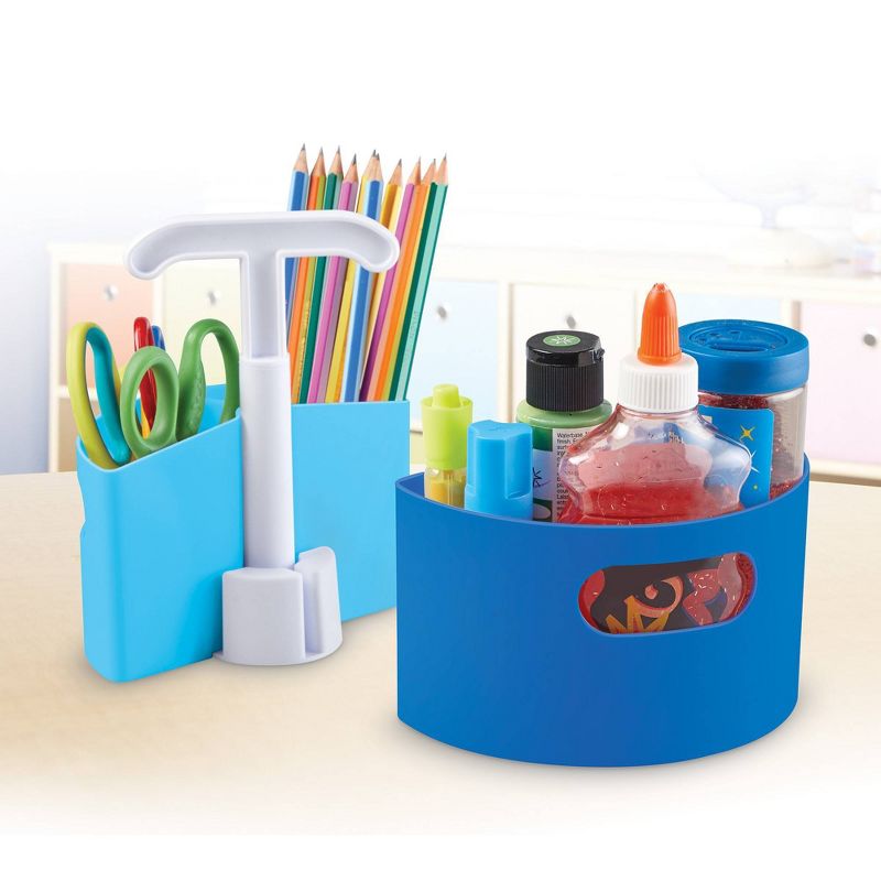 Learning Resources Create-A-Space Mini-Center - Blue, 4 of 5