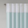 Polyoni Pintuck Light Filtering Striped Window Valance, Lightweight Textured Rod Pocket Top Valance for All Seasons - 3 of 4