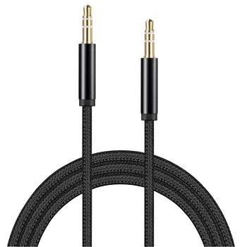 Sanoxy 3.5mm Braided Male to Male Stereo Audio AUX Cable Cord