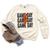 Simply Sage Market Women's Graphic Sweatshirt Game Day Stacked Lightning Bolt - 3 of 3
