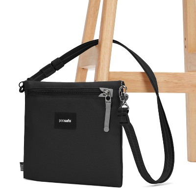 Pacsafe Go Crossbody Pouch , Jet Black — фото 4