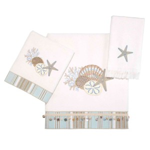 Avanti By the Sea 3-Piece Towel Set - 1 of 3
