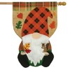Briarwood Lane Fall House Flag 40x28 For Outdoor Fall Gnome Burlap For Fall House Flag - 2 of 4