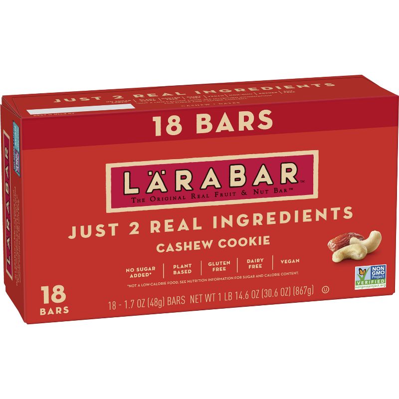 Larabar Cashew Cookie Bars, 2 of 11