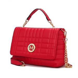 MKF Collection Lola Quilted Vegan Leather Women’s Shoulder Bag by Mia K - 1 of 4