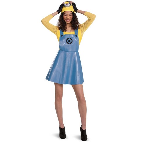 Despicable Me Minion Female Deluxe Adult Costume (stuart) : Target