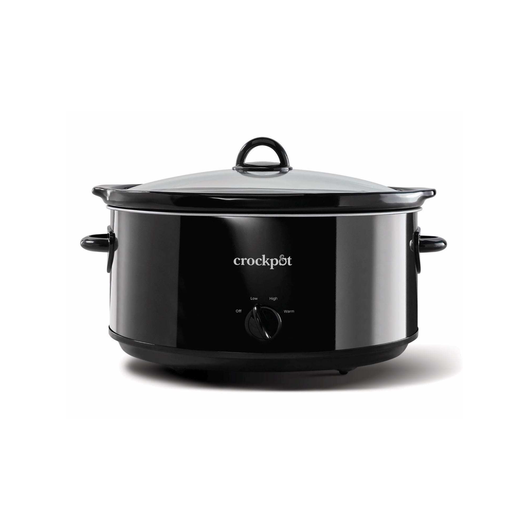 Crock-Pot 8qt Manual Slow Cooker Black