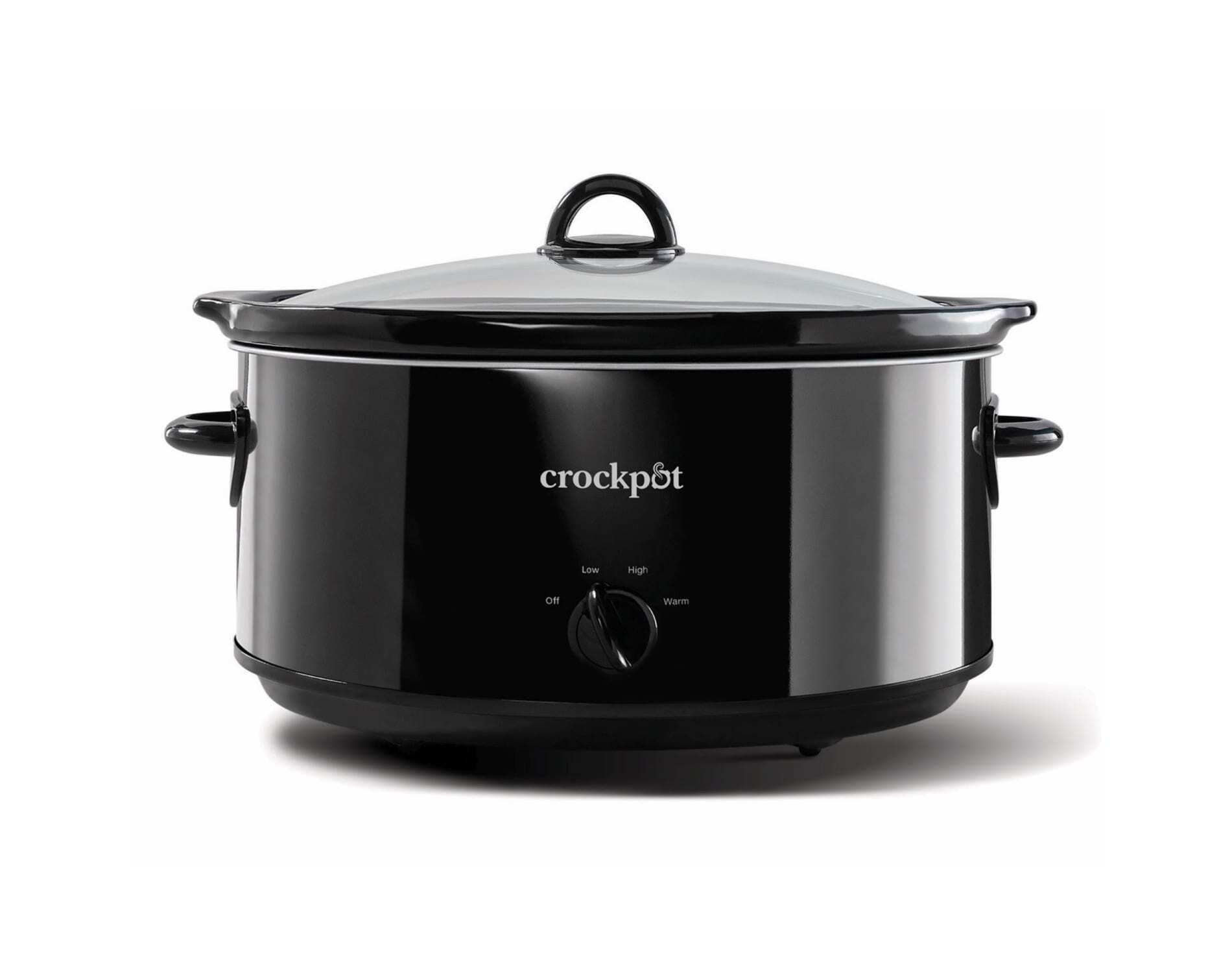 Crock-Pot 8qt Manual Slow Cooker Black