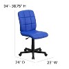 Emma and Oliver Mid-Back Quilted Vinyl Swivel Task Office Chair - 4 of 4