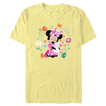 Men's Minnie Mouse Easter Bunny Hug T-Shirt