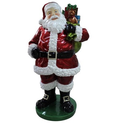 Northlight 63" Red and White Santa Claus with Presents Christmas Decor