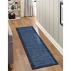 Unique Loom Del Mar Abigail Solid Indoor Woven Area Rug - 3 of 4