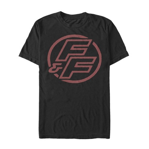 Men's Fast & Furious Ff Branded Logo T-shirt : Target