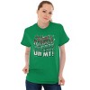 Xmas Elves Reindeer Sleighs Oh My Graphic T Shirt Men or Women Brisco Brands - 4 of 4