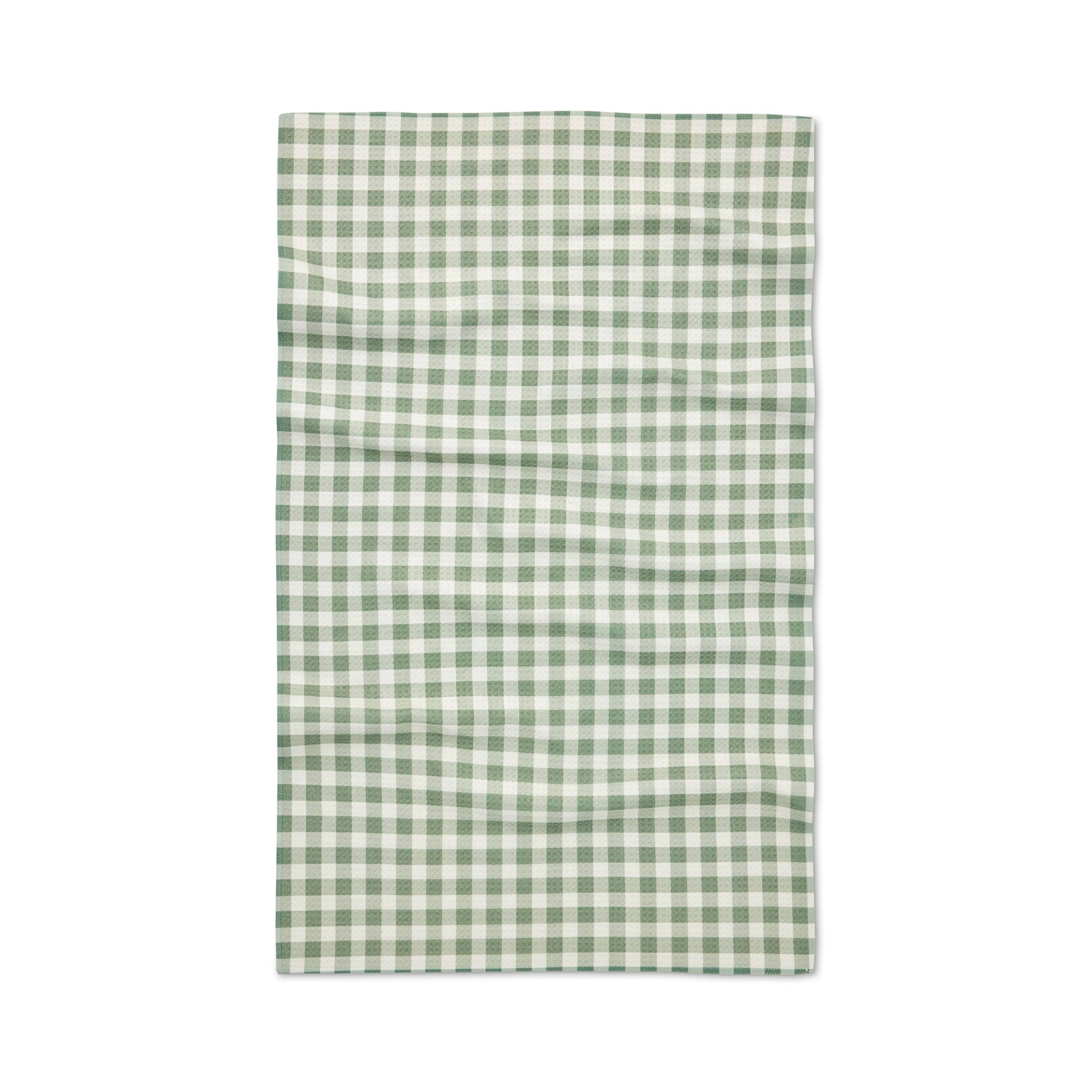 Geometry Kitchen Tea Towel Minty