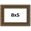 PosterPalooza | Photo Size Sculpted Gold Picture Frame - UV Acrylic, Foam Board Backing, Hanging Hardware - 2 of 4