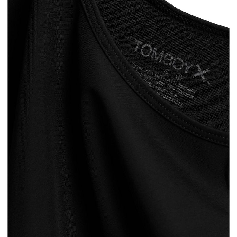 TomboyX Adjustable Compression Bra, Full Coverage Medium Support Bra, 3 of 7