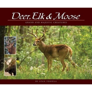 Deer, Elk & Moose - (Wildlife Appreciation) by  Stan Tekiela (Paperback) - 1 of 1