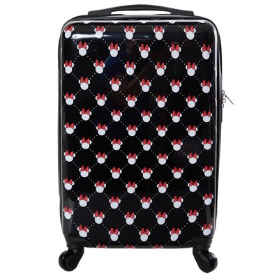 Disney Minnie Mouse Carry on Luggage for Girls with Spinner Wheels, 20 inch