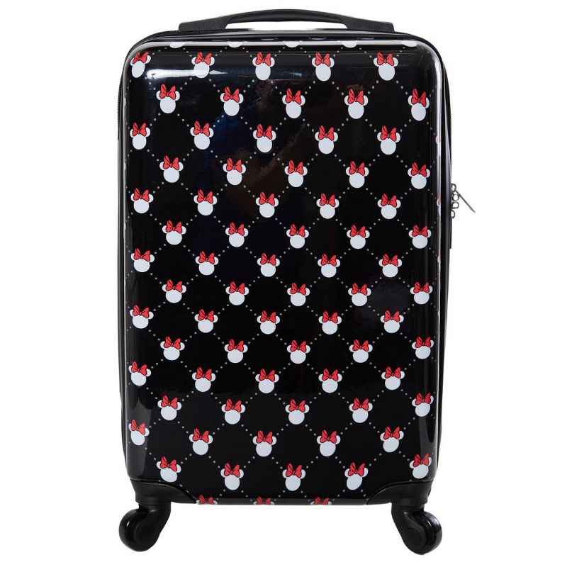 Disney Minnie Mouse Carry on Luggage for Girls with Spinner Wheels, 20 inch, 1 of 9