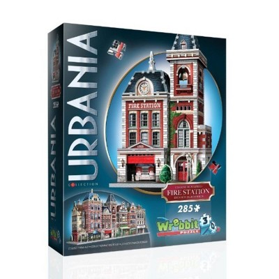 Wrebbit Urbania Fire Station 3D Puzzle 285pc