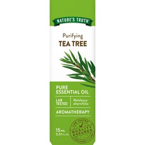 Nature's Truth Tea Tree Aromatherapy Essential Oil - 0.51 fl oz - 1 of 4