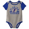 NCAA Florida Gators Infant Boys' 3pk Bodysuit - 2 of 4