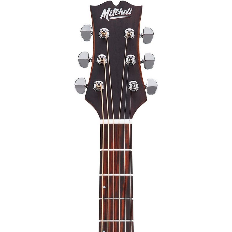 Mitchell T413CE-BST Terra Series Auditorium Solid Torrefied Spruce Top Acoustic-Electric Guitar Edge Burst, 5 of 7