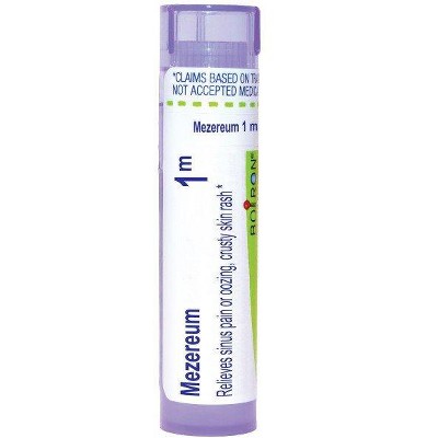 Mezereum 1M by Boiron Homeopathic Single Medicine For Cough, Cold & Flu  -  80 Pellet