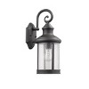 Chloe Lighting Galahad Transitional 1 Light Black Outdoor Wall Sconce 16" Height - 2 of 4