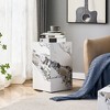 NicBex Modern Small Rectangular Textured-Pattern Coffee Table,Minimalist Center Table for Living Room,Living Room Furniture - 3 of 4