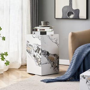 NicBex 20 Inch High Coffee Table Modern Wooden Nightstand, Simple End Table for Living Room, Bedroom - 1 of 4