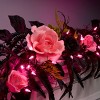6' Prelit LED Cute and Creepy Halloween Garland Pink Lights - National Tree Company - 2 of 3