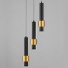 ET2 Lighting Reveal 3 - Light Pendant in  Black/Gold - 2 of 3